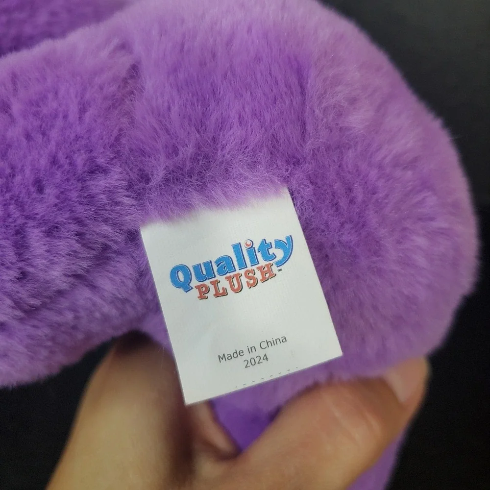 Quality Plush Brand Purple Hippo‎ Plush 8